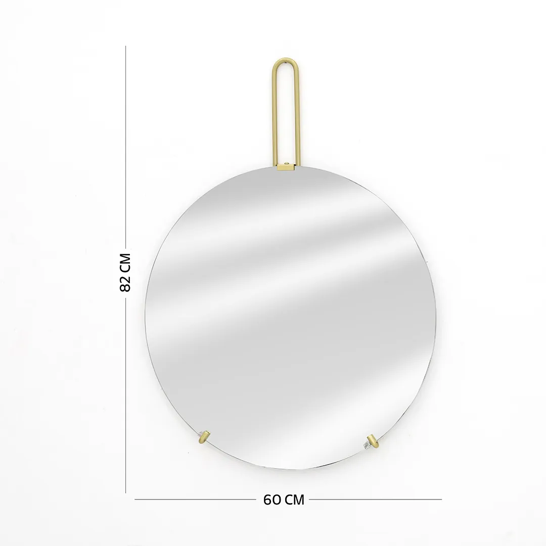 Sierra Decorative Wall Mirror Gold -60×2.5x82cm thumbnail 6