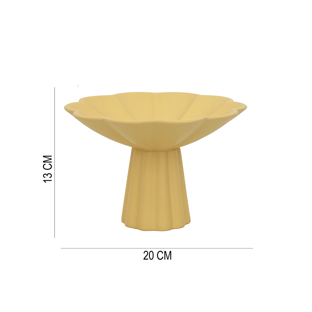 Quinn Ceramic Deco Platter -20x20x13CM thumbnail 6