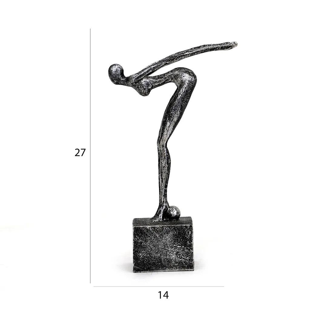 Verdant Polyresin Abstract Figurine 14×6.8×27.3cm thumbnail 4