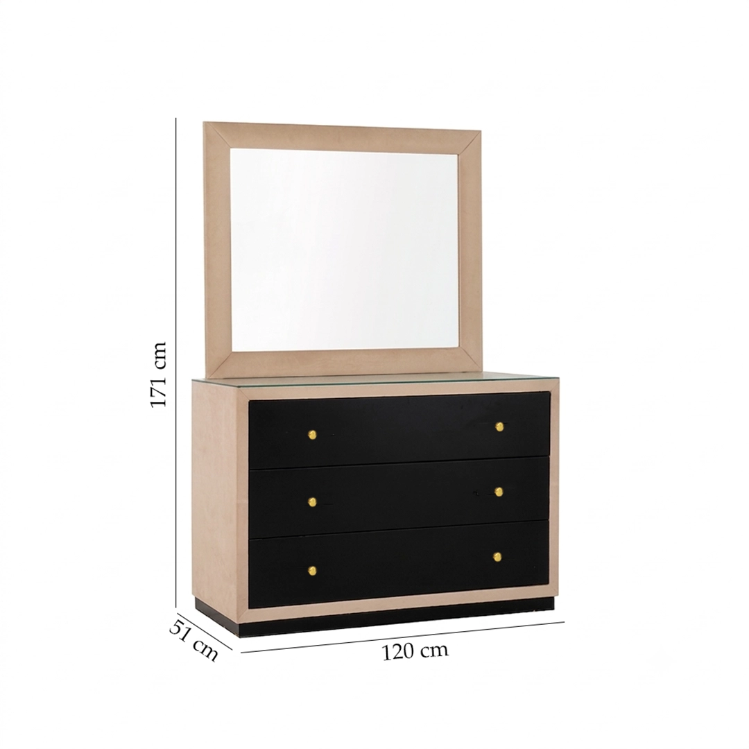 Moonlight Dresser with Mirror thumbnail 2