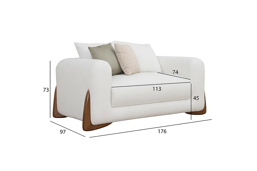 Renzo 2-Seater Sofa