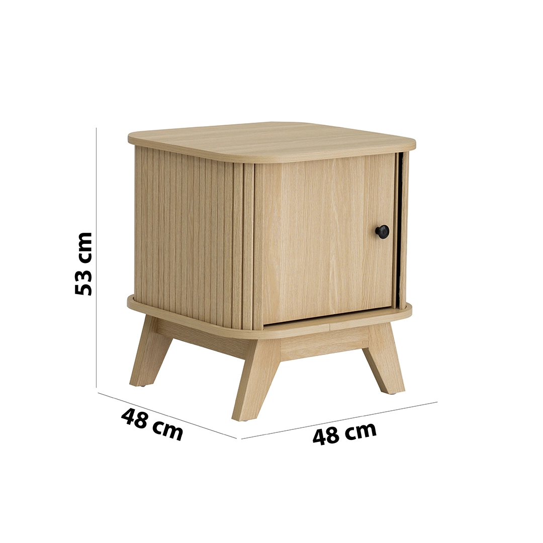 Moon End Table -Oak thumbnail 8