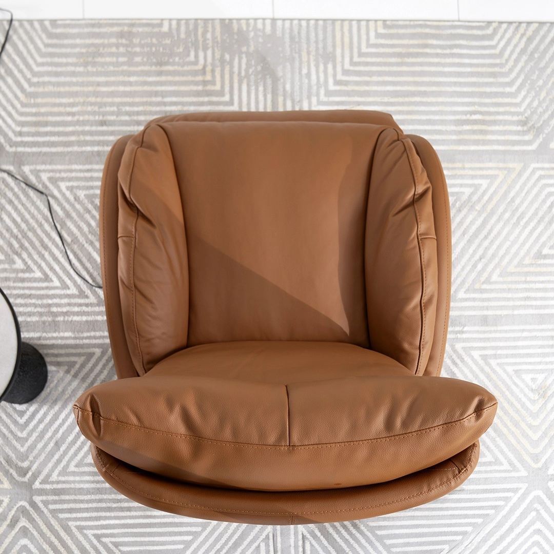 Spring Single Electric Recliner – Tan thumbnail 3