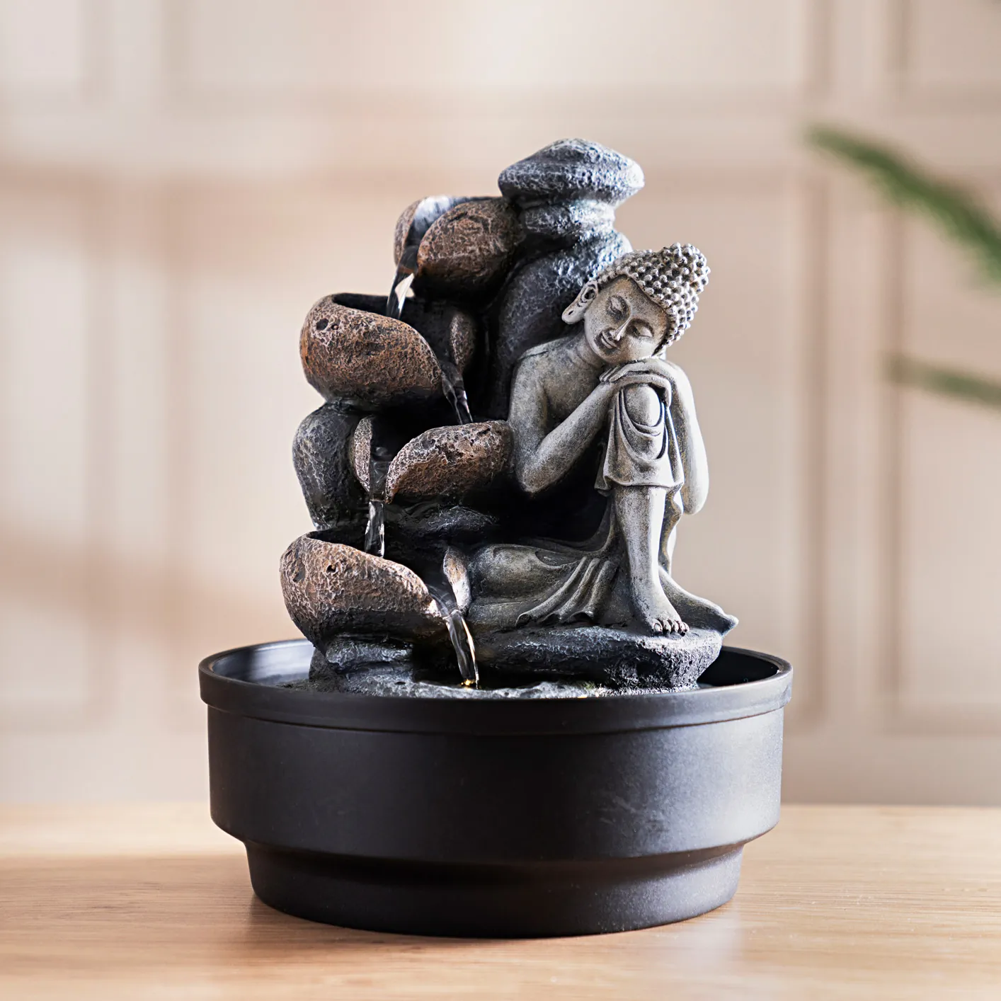Rivulet Resting Buddha Indoor Fountain thumbnail 2