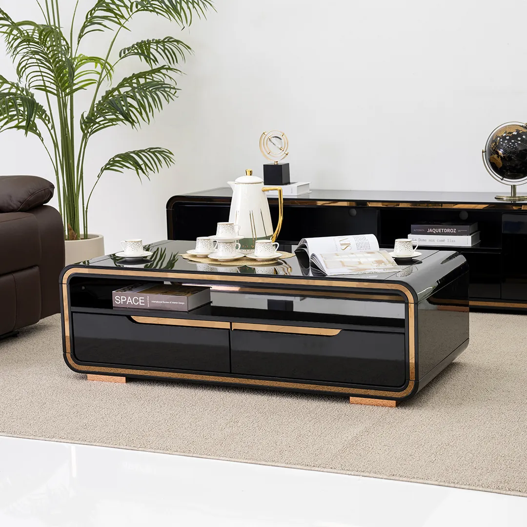 Stallion Coffee Table -Black thumbnail 2
