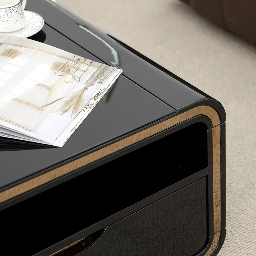 Stallion Coffee Table -Black thumbnail 4