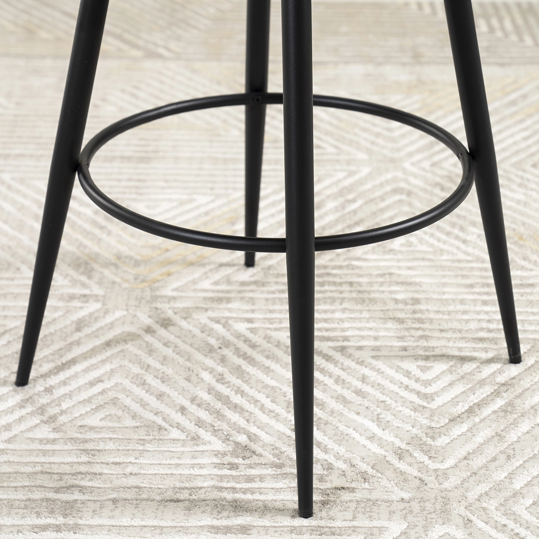 Stella Bar Stool -Brown & Black thumbnail 6