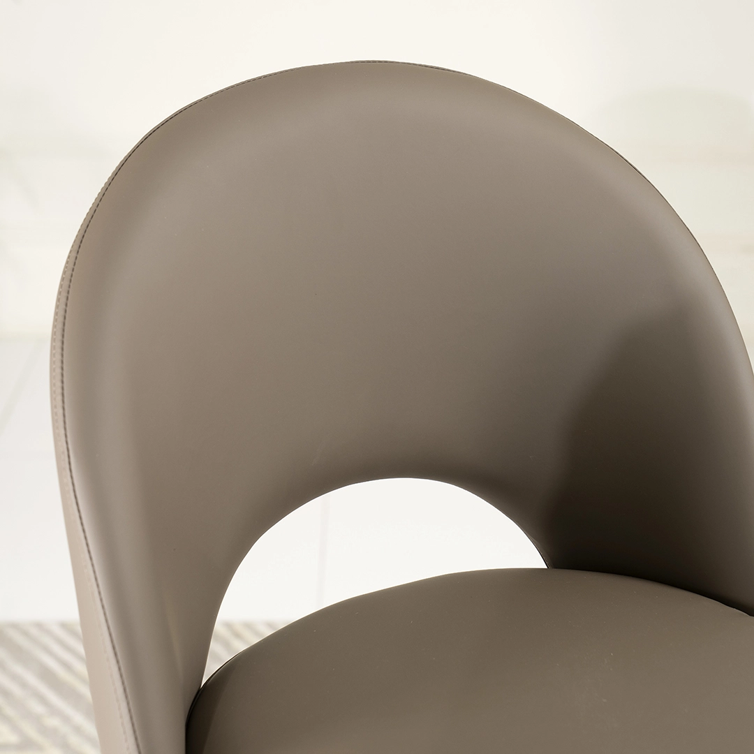 Stella Bar Stool -Dark Khaki & Black thumbnail 7
