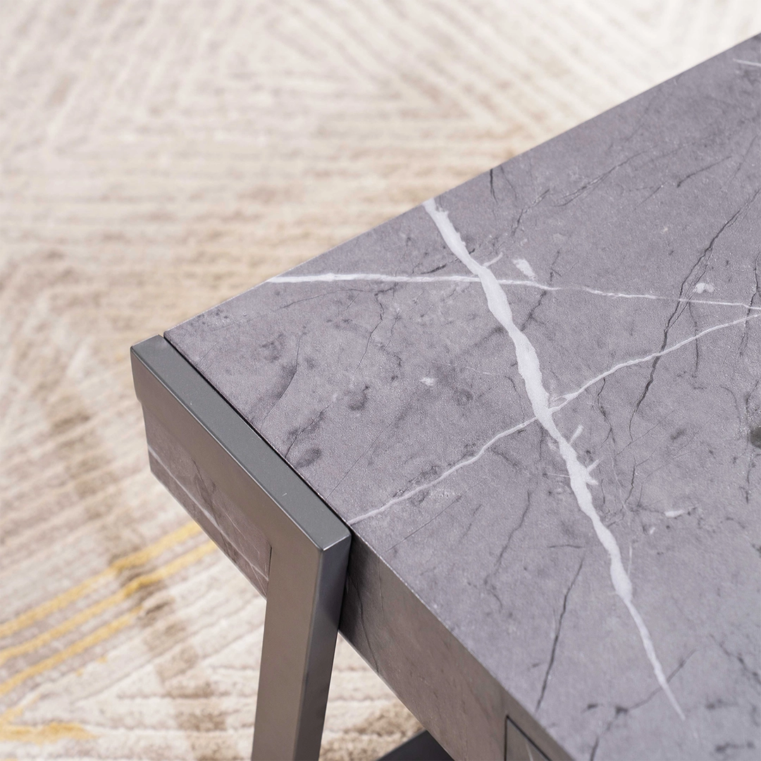Tanix Centre Table with Drawer -Grey thumbnail 6