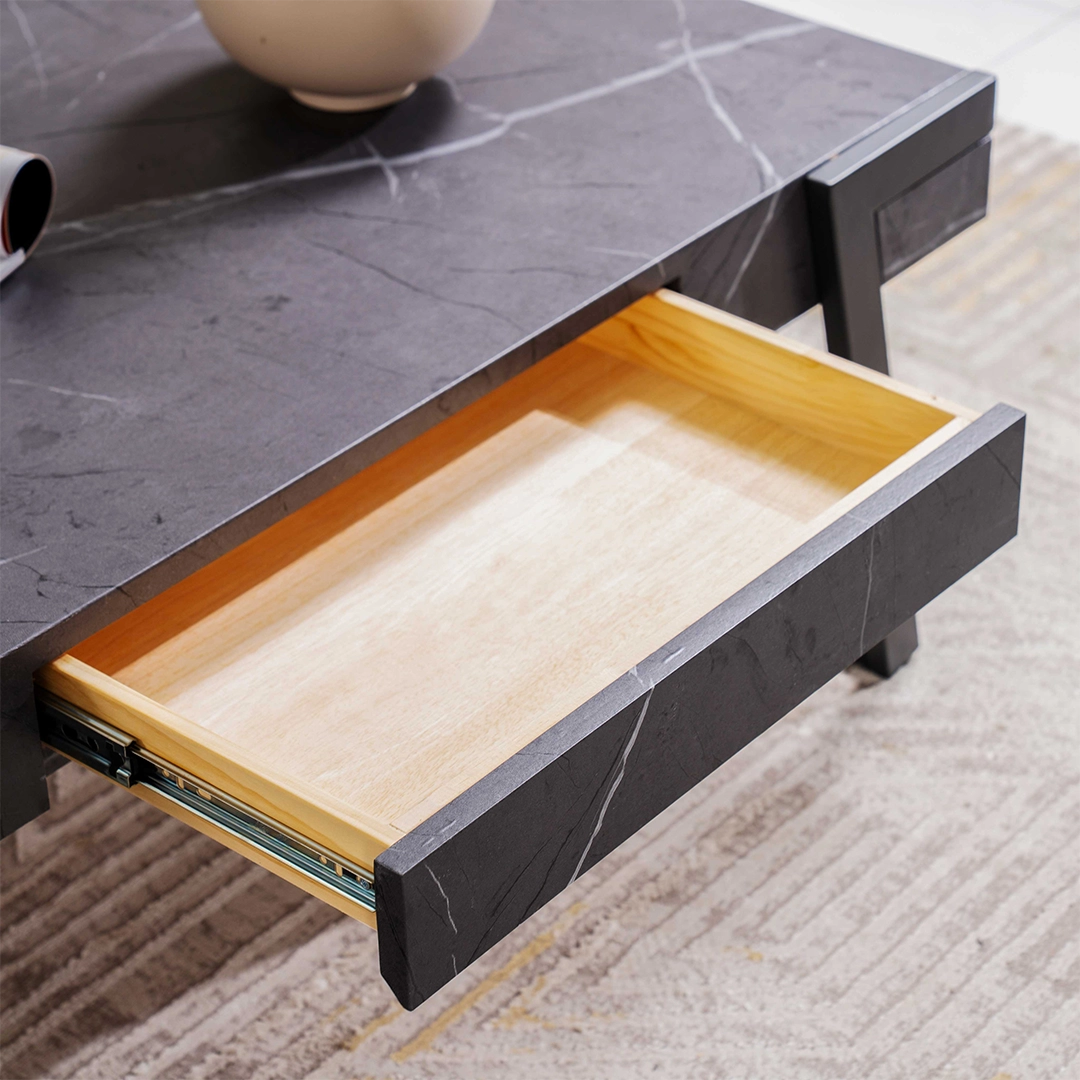 Tanix Centre Table with Drawer -Grey thumbnail 9