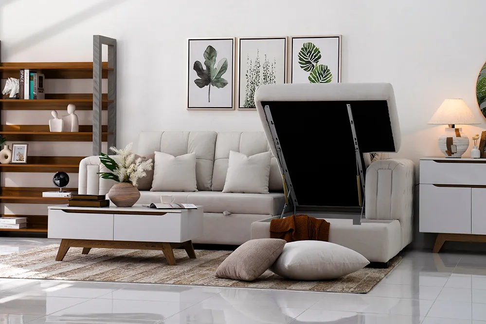 Cover Sofa Bed With Storage thumbnail 3