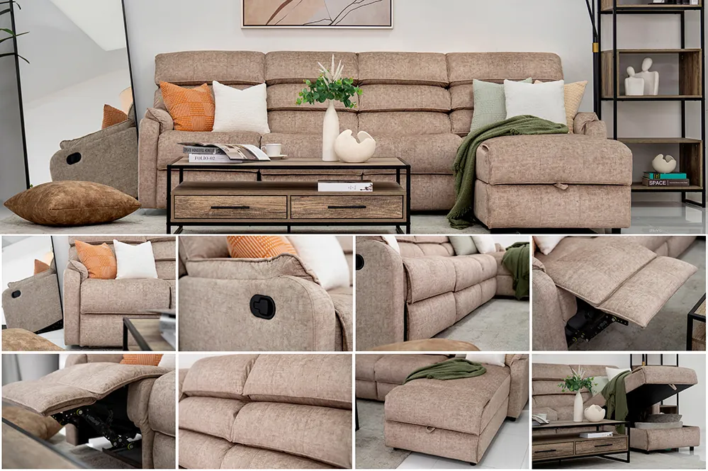 The Jasmin Storage Recliner Sofa thumbnail 2