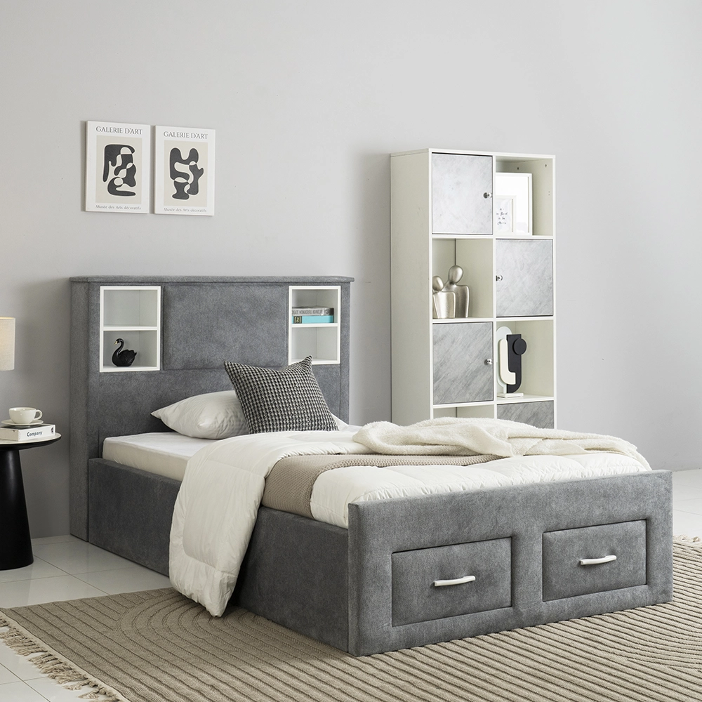 The Ledge Bed With Drawers - 200x120 - Single Size