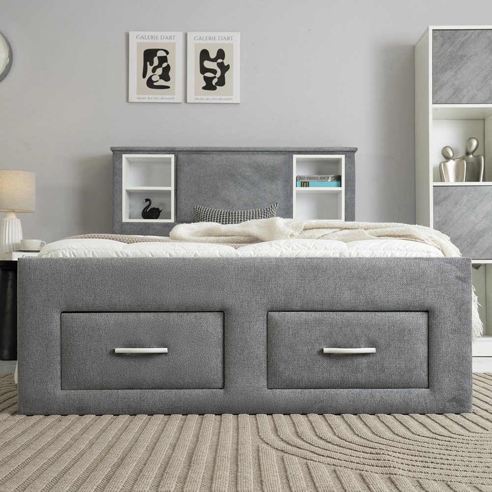 The Ledge Bed With Drawers - 200x120 - Single Size thumbnail 3