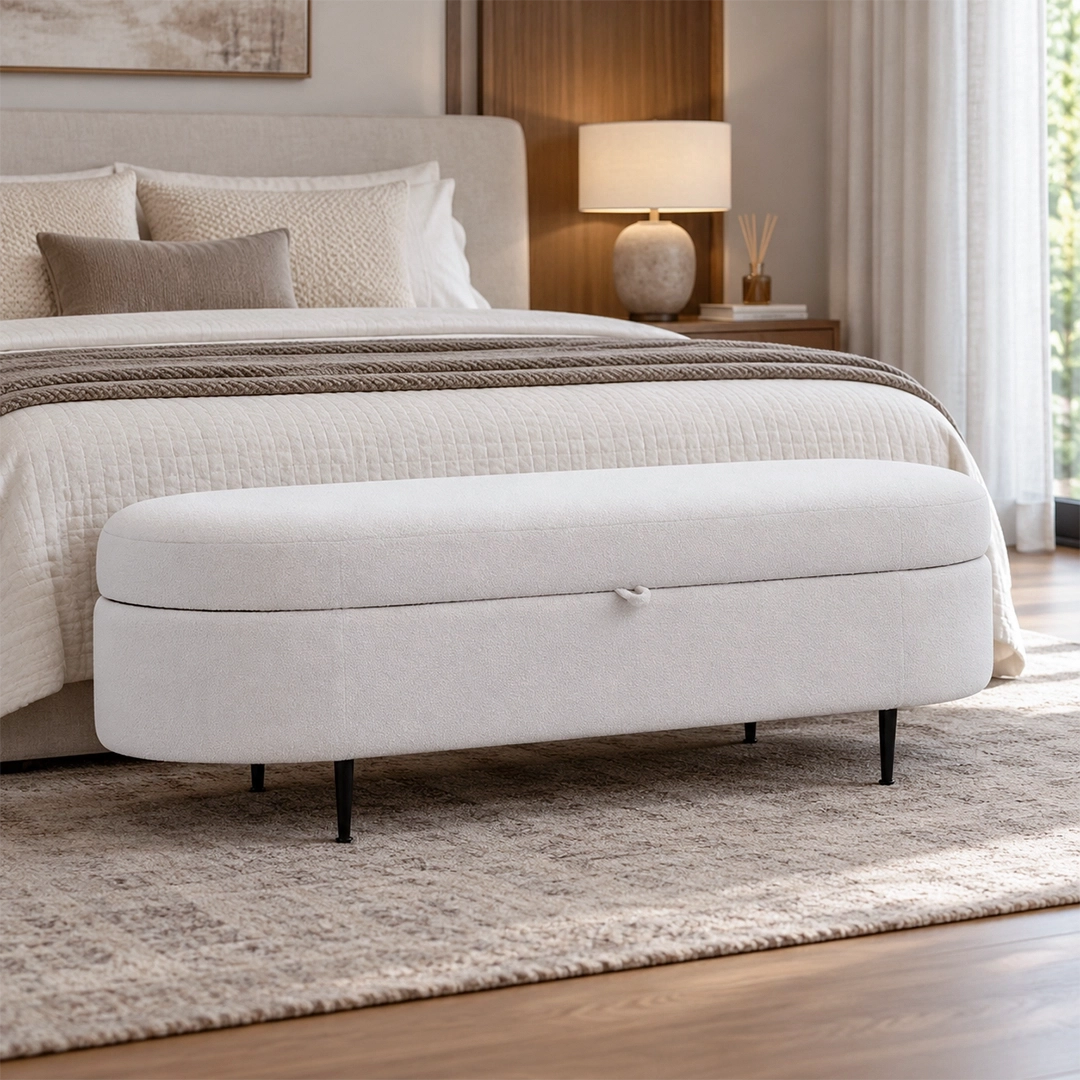 The Emma Bed Bench with Storage