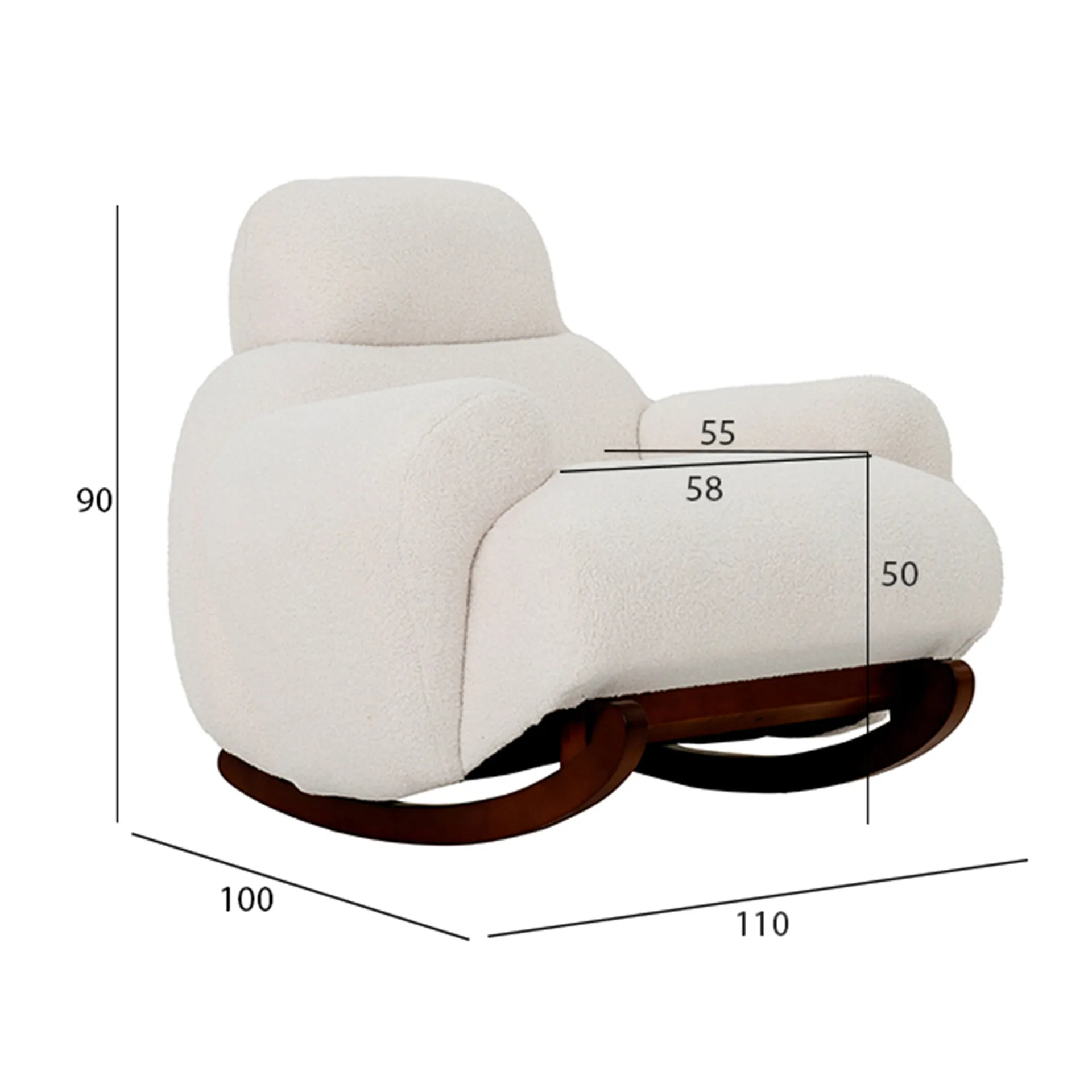 Trento Rocking Chair thumbnail 3