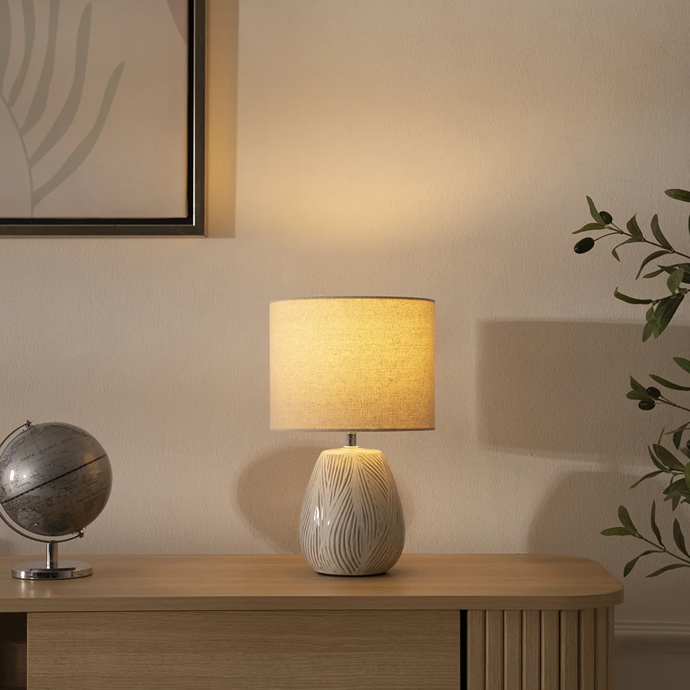 Tria Ceramic Table Lamp 20x20x33.5cm thumbnail 3