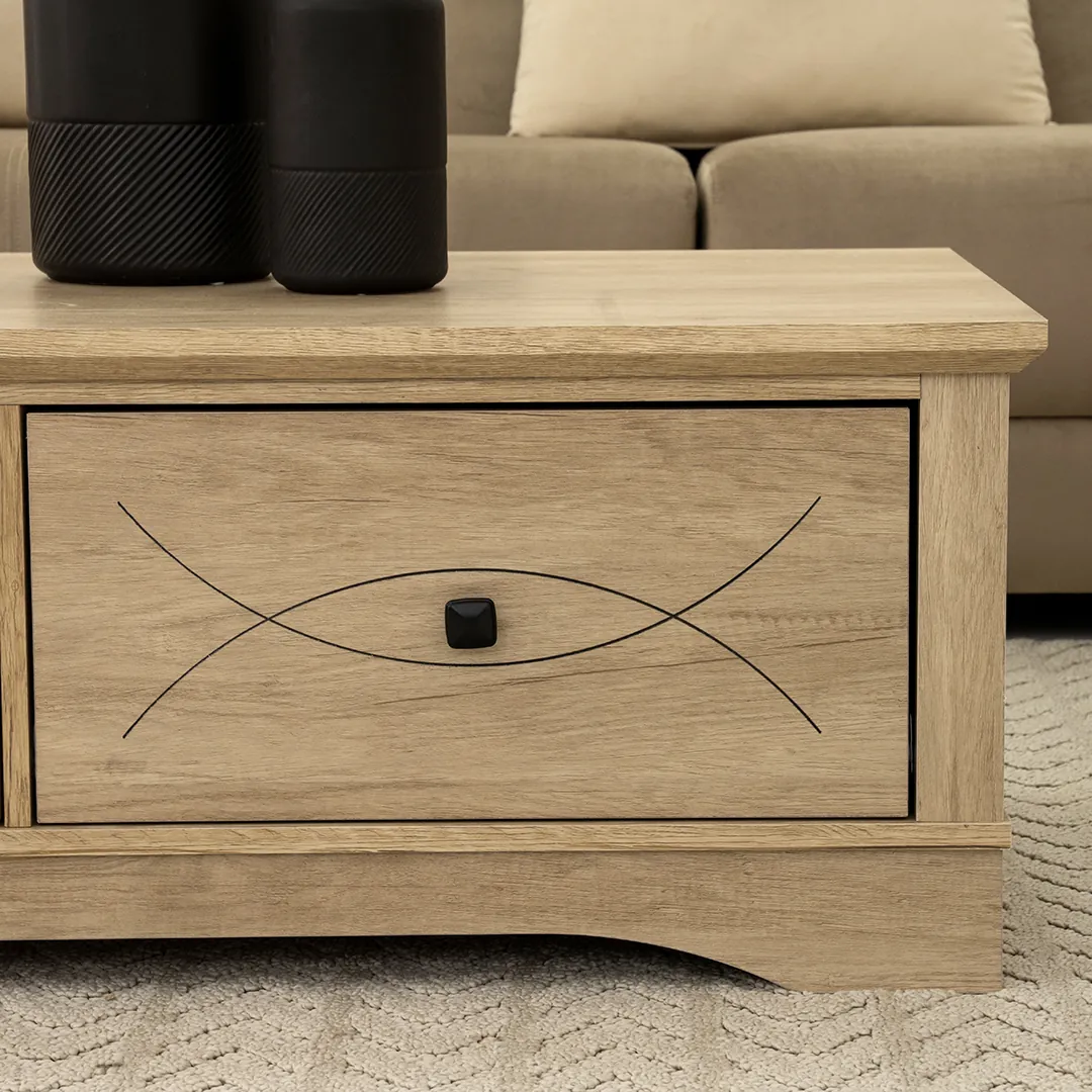 Tyrell Coffee Table -Oak thumbnail 4