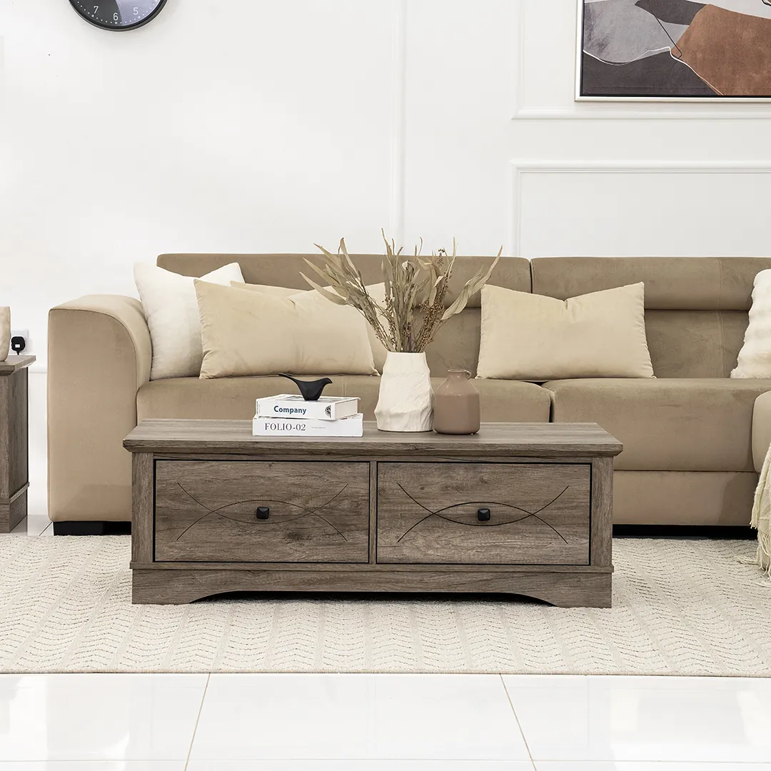 Tyrell Coffee Table – Grey Oak thumbnail 3