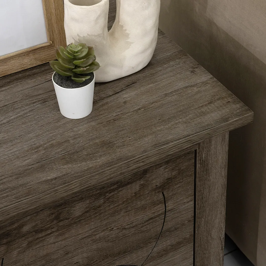 Tyrell End Table -Grey Oak thumbnail 2