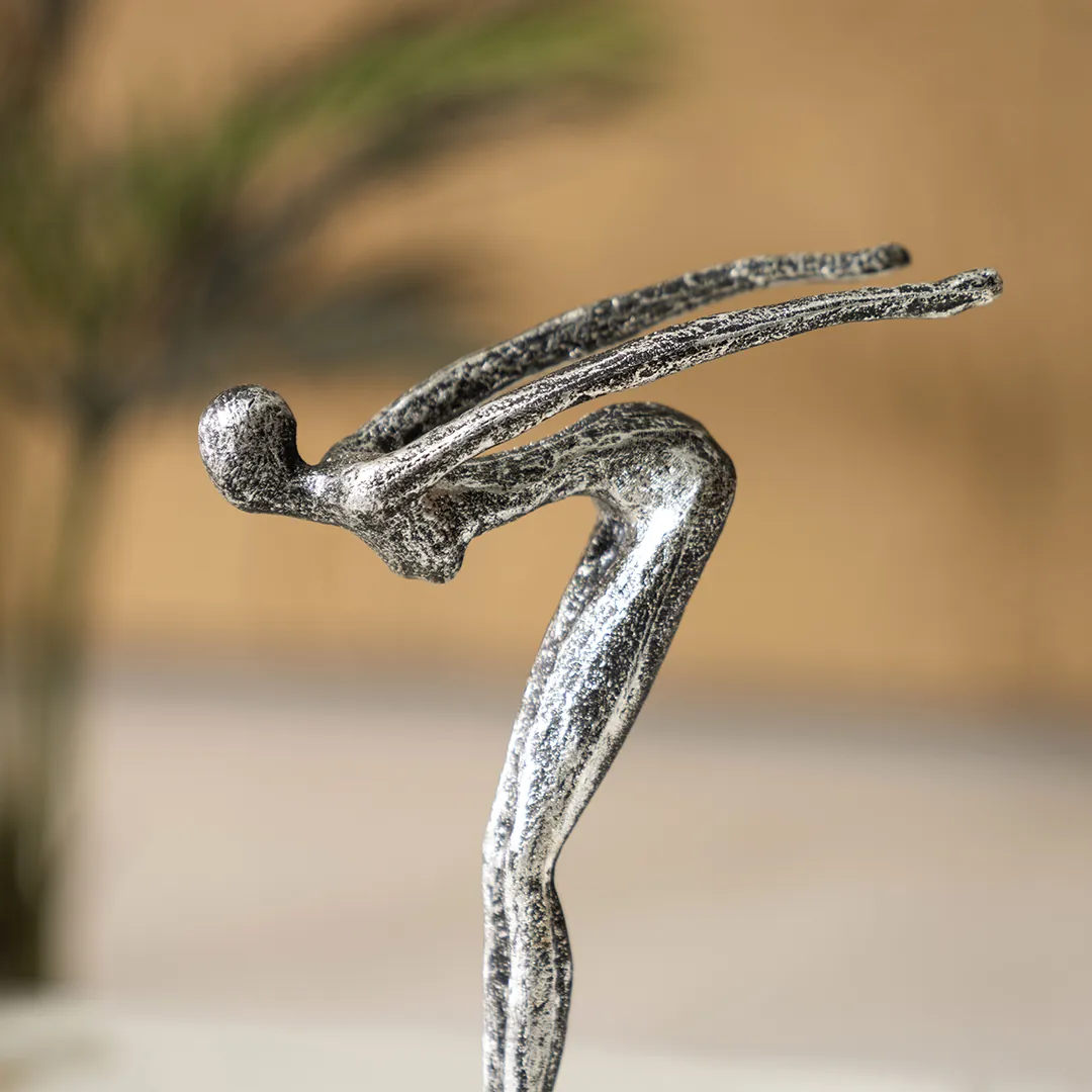 Verdant Polyresin Abstract Figurine 14×6.8×27.3cm thumbnail 2