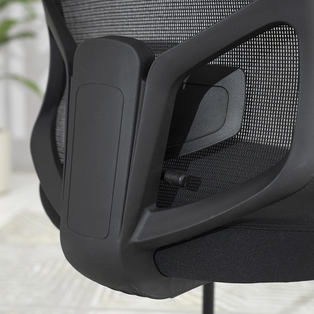 Verona Visitor Chair -Black thumbnail 6