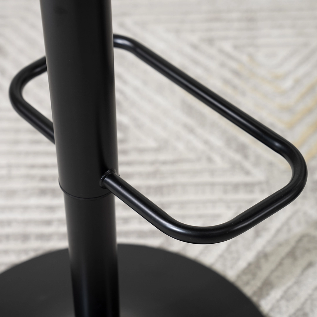 Vida Bar Chair -Black & Walnut thumbnail 6