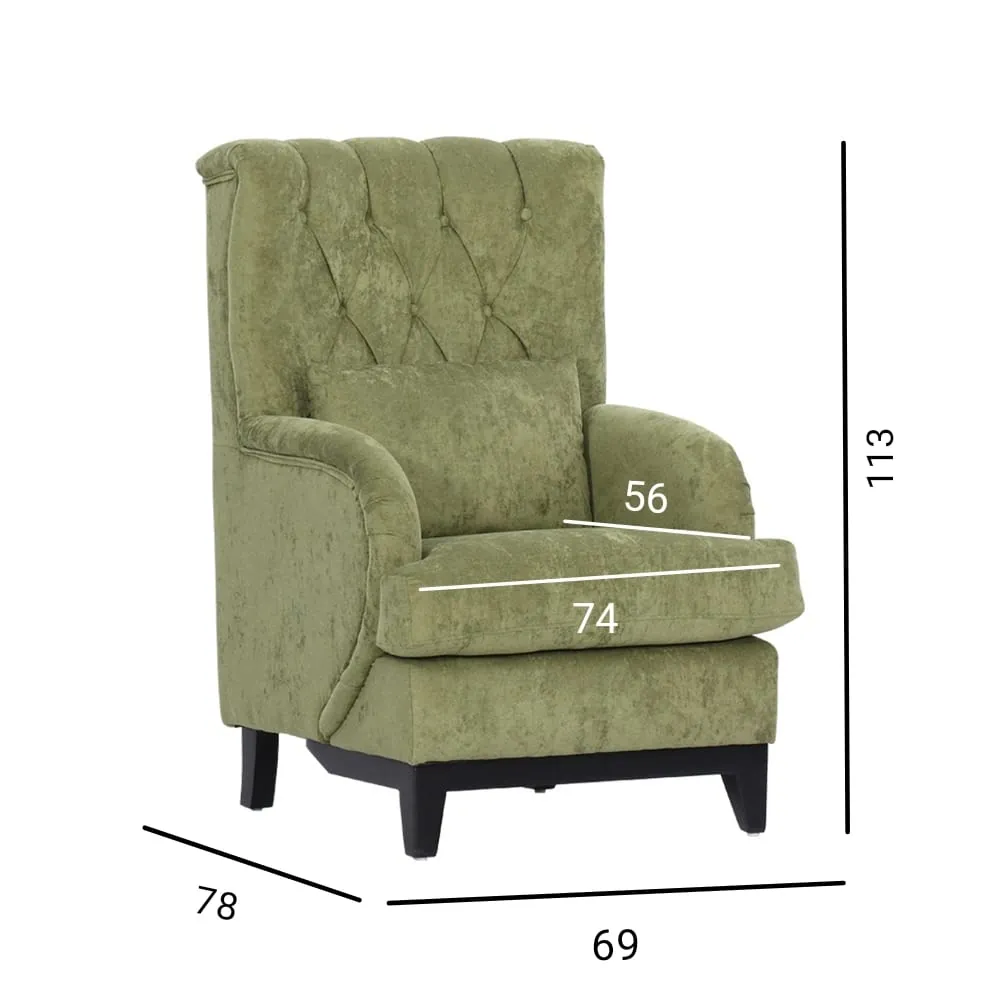 Enes Single Seater Sofa thumbnail 2