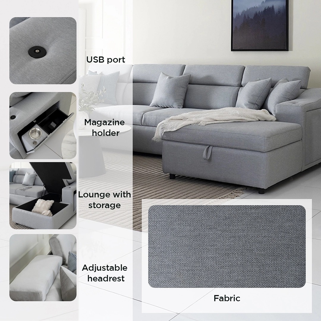 Cherish Smart Sofa Bed With Storage thumbnail 13
