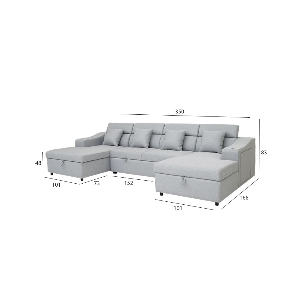 Cherish Smart Sofa Bed With Storage thumbnail 12