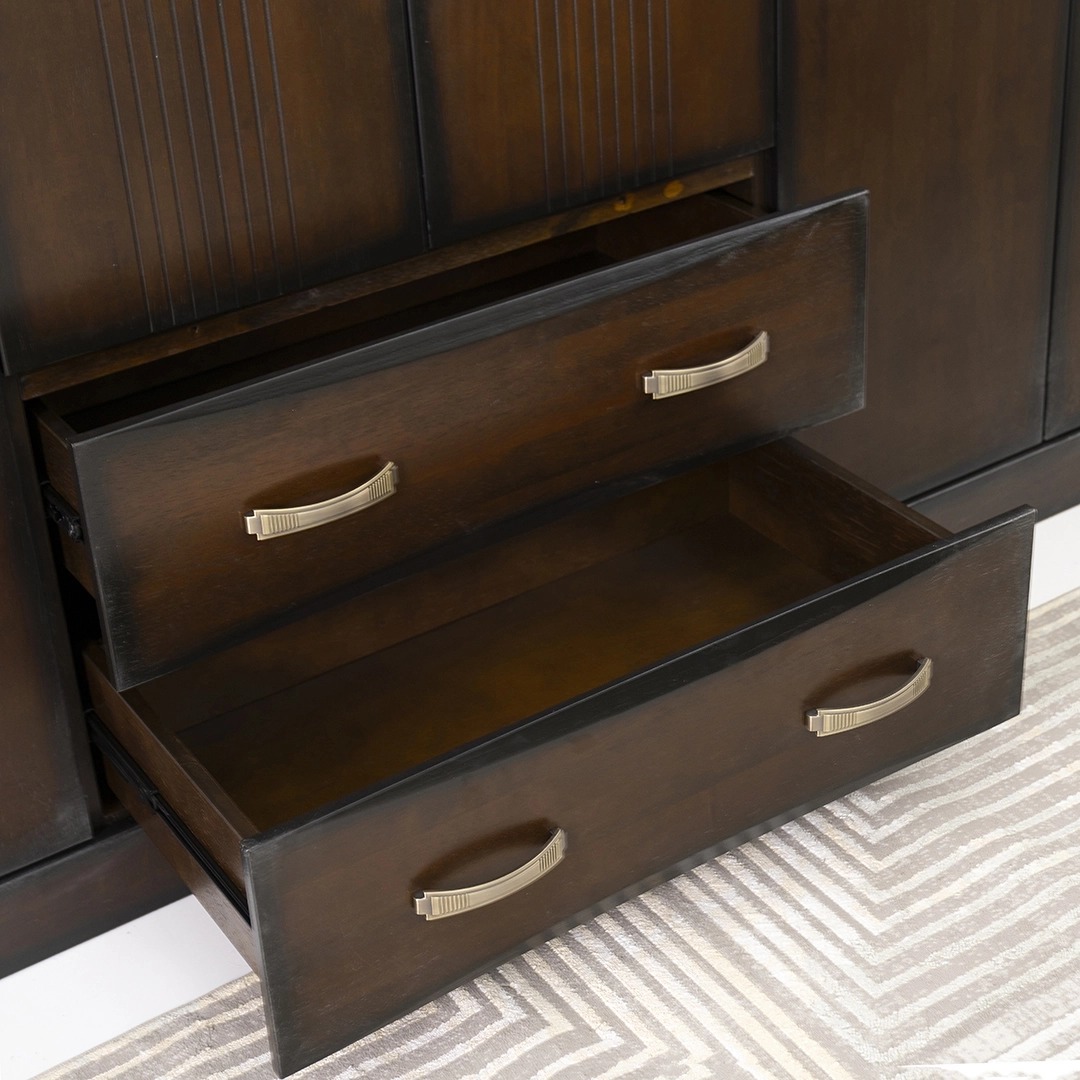 Victoria 6 Door Wardrobe -Chocolate thumbnail 8
