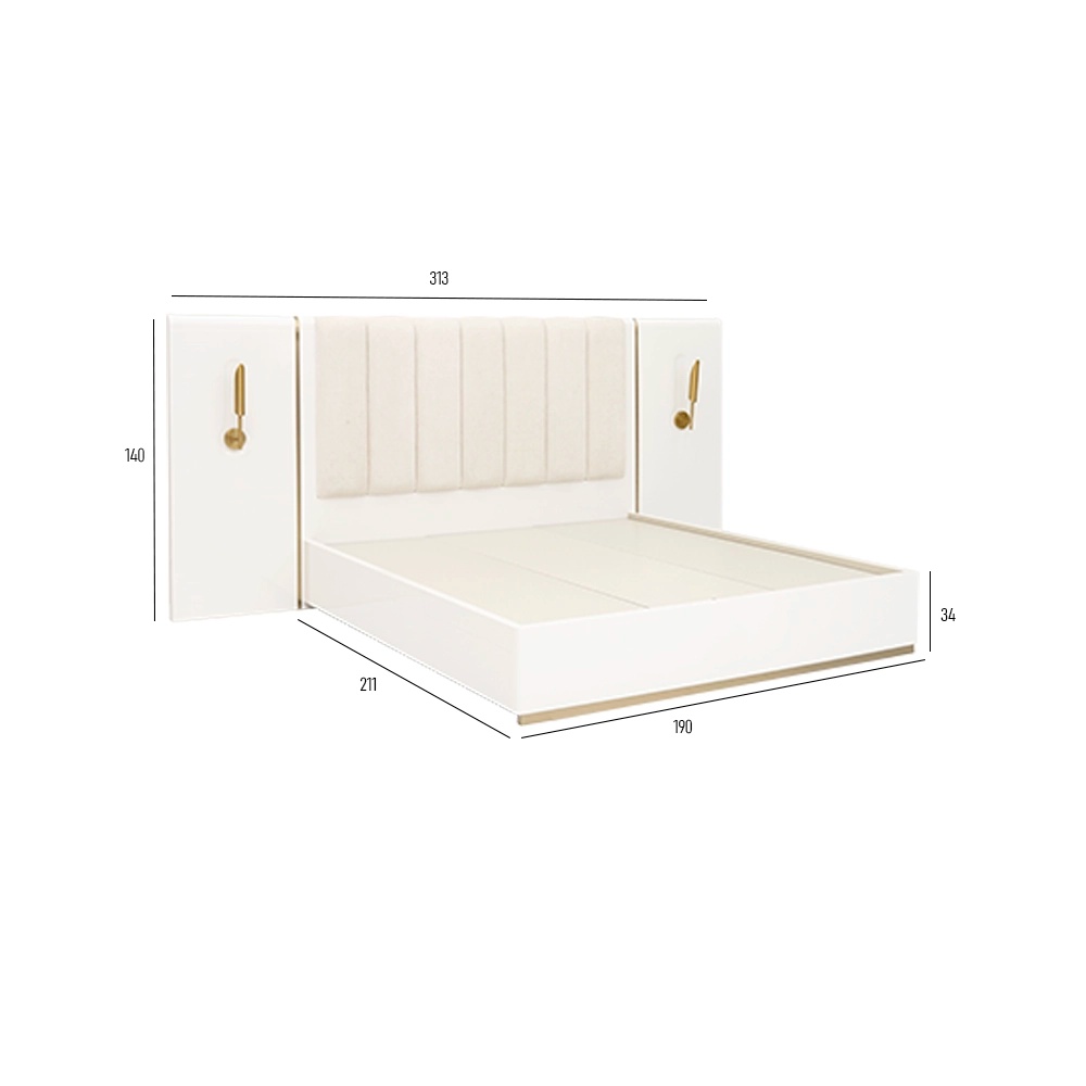 Kenley 6-Piece King Bedroom Set – 180 x 200 cm thumbnail 41