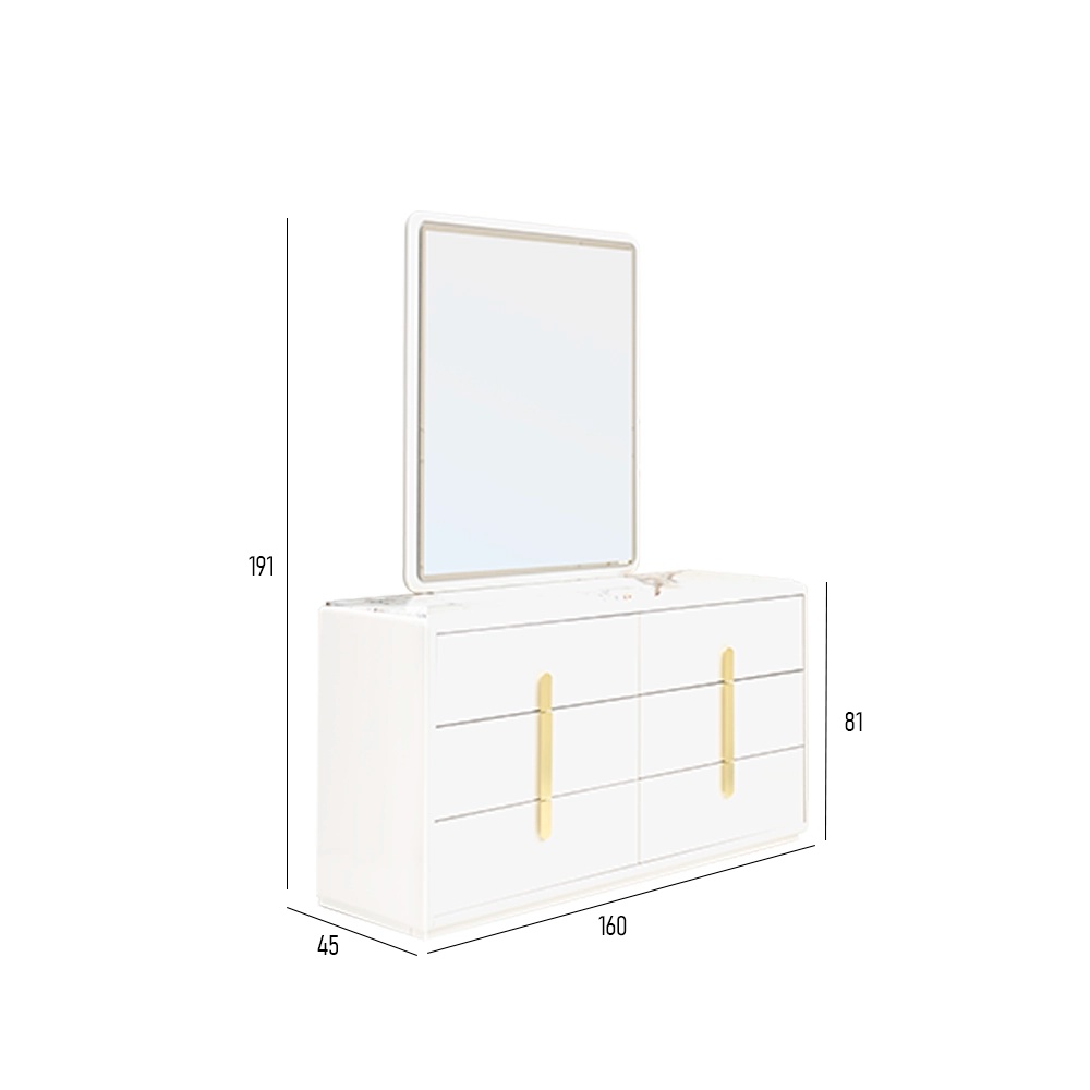 Kenley 6-Piece King Bedroom Set – 180 x 200 cm thumbnail 44