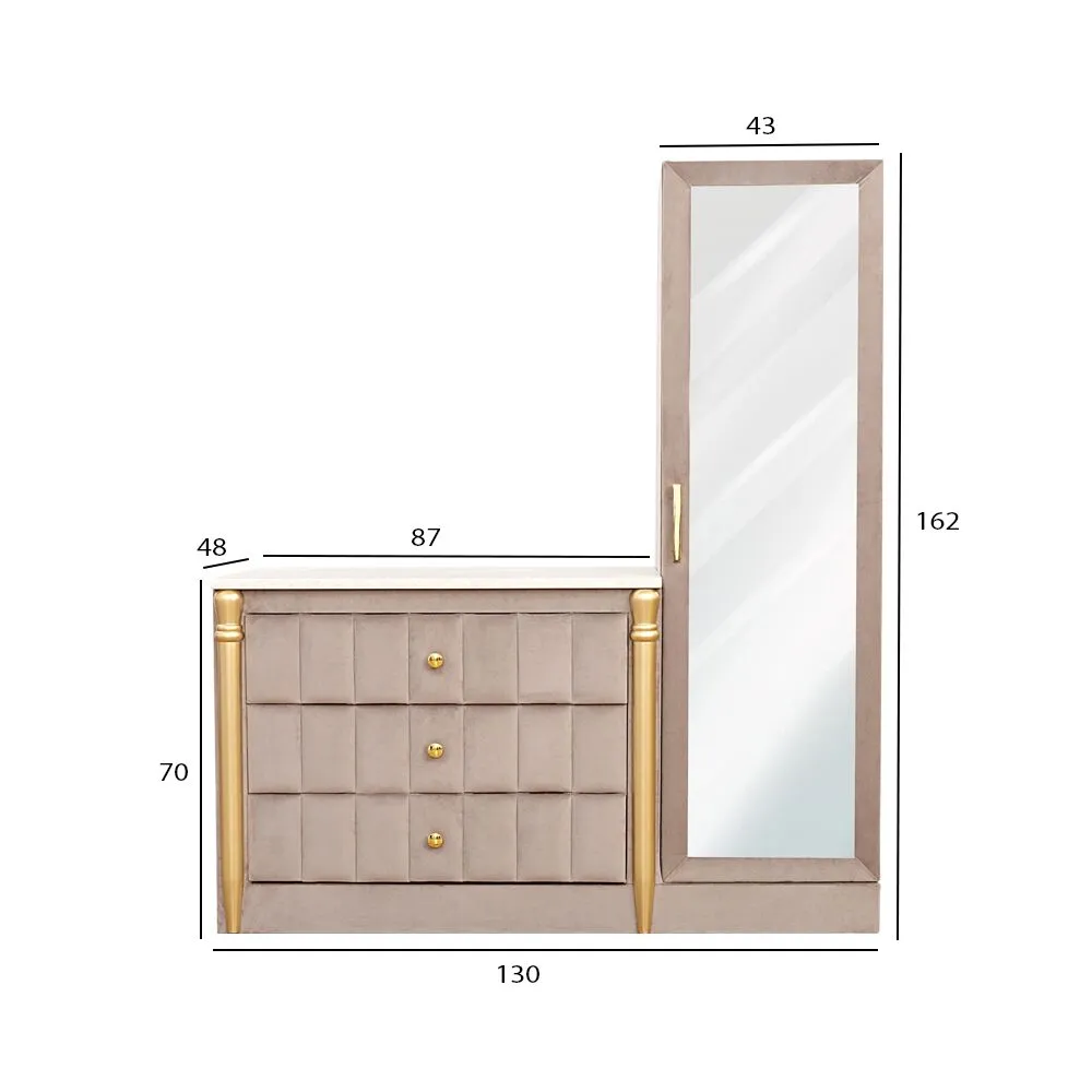 Regal Dresser with Mirror