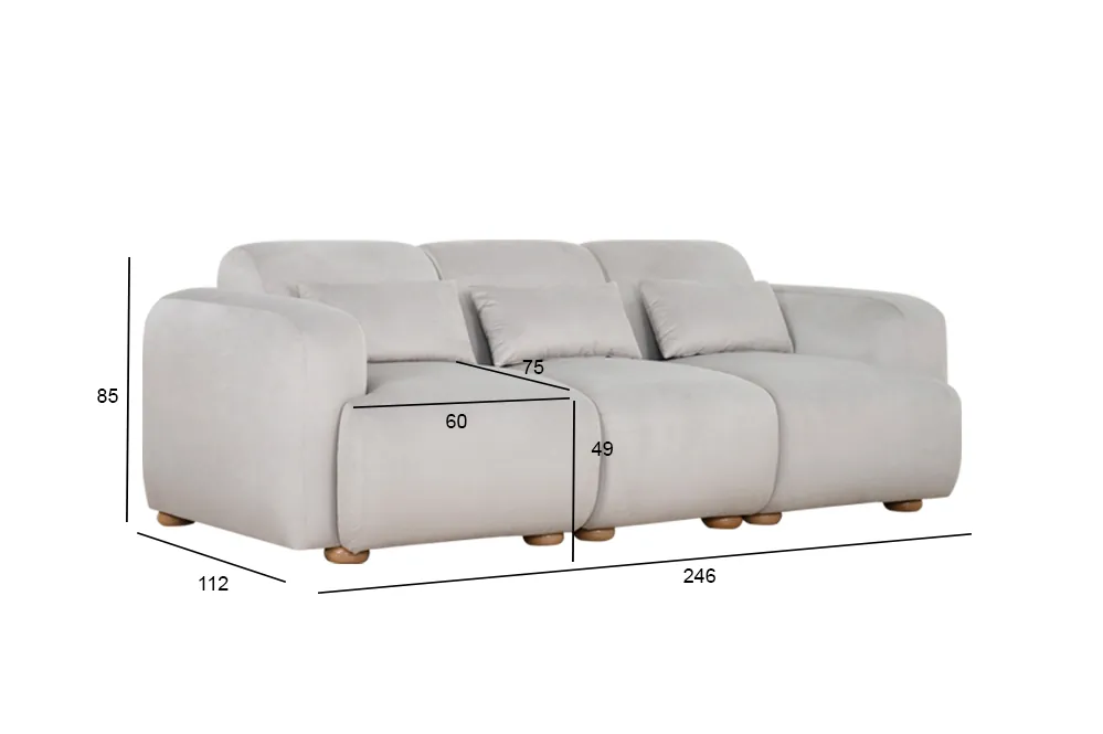 Devine 6-Seater Sofa Set thumbnail 3