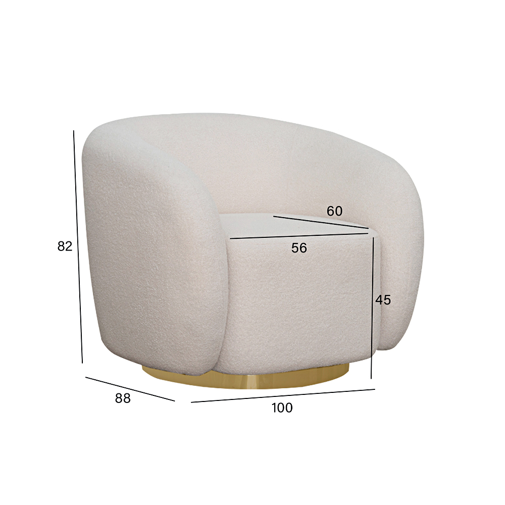 Ava Single Seater Sofa thumbnail 5