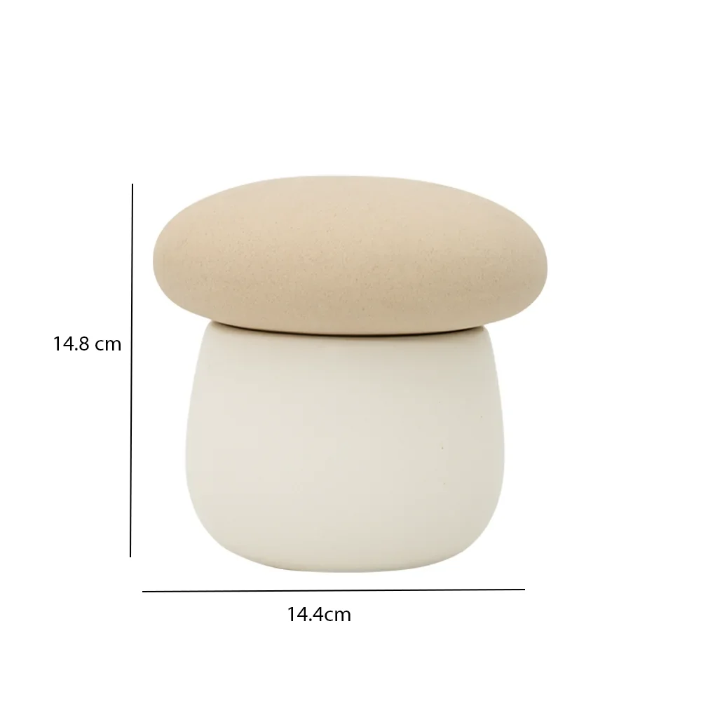 Quinn Ceramic Mini Deco Jar -14.8×14.8×14.4cm thumbnail 18
