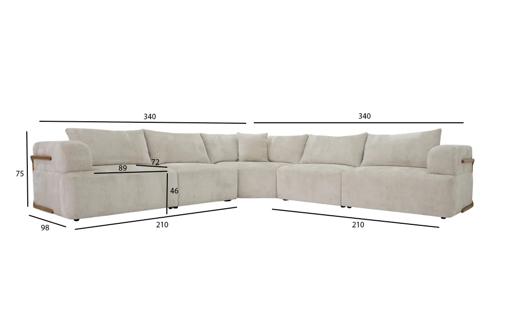 Forwell Corner Sofa thumbnail 3