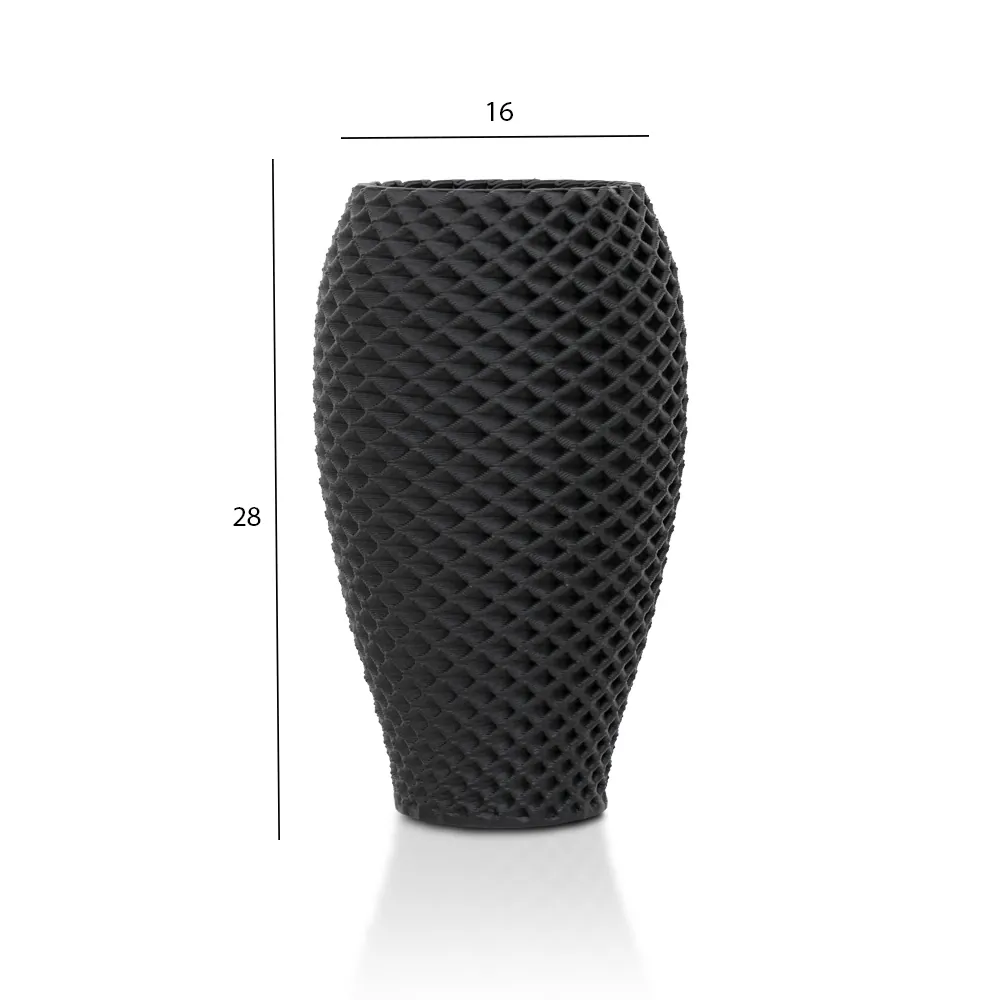 Cesena Planter Pot -Black thumbnail 7
