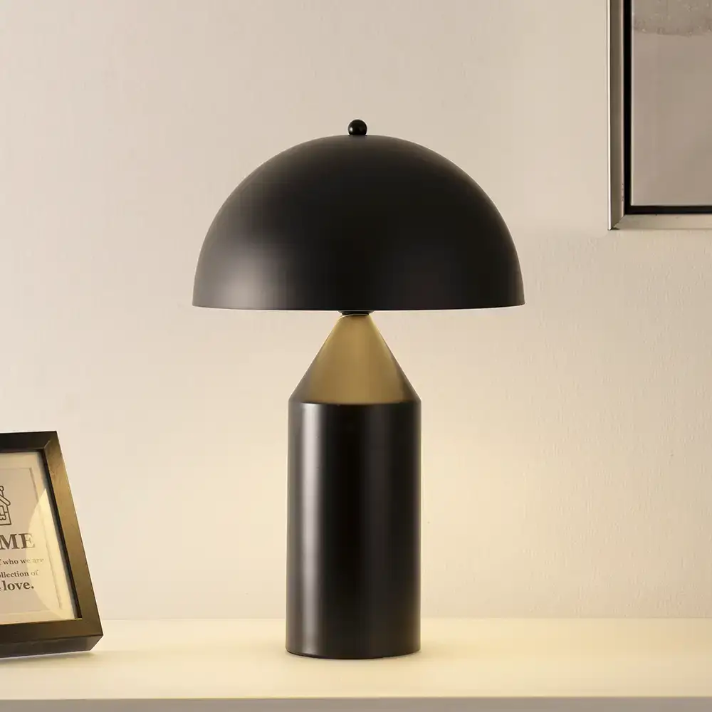 Avero Metal Table Lamp Black -45cm