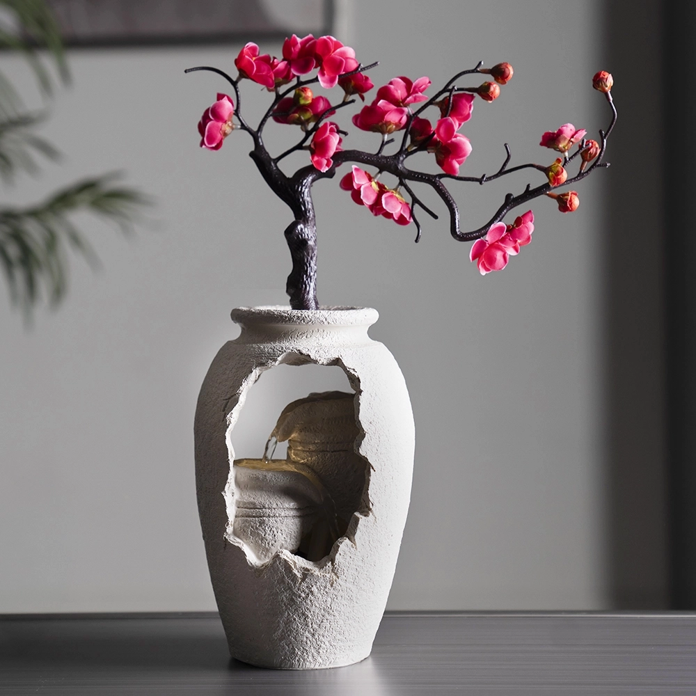 Rivulet Plant Pot Indoor Fountain