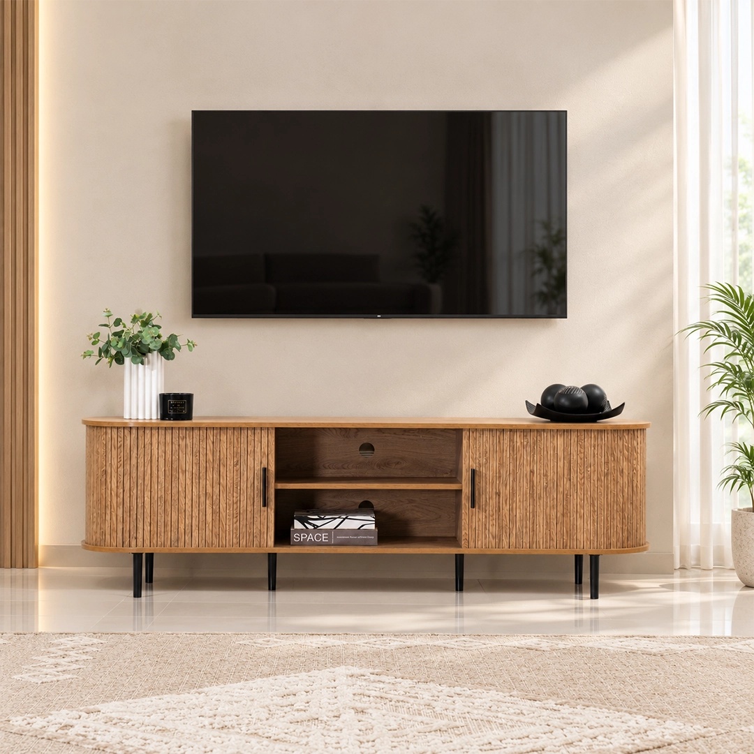 Dynamic Tv Unit - Oak