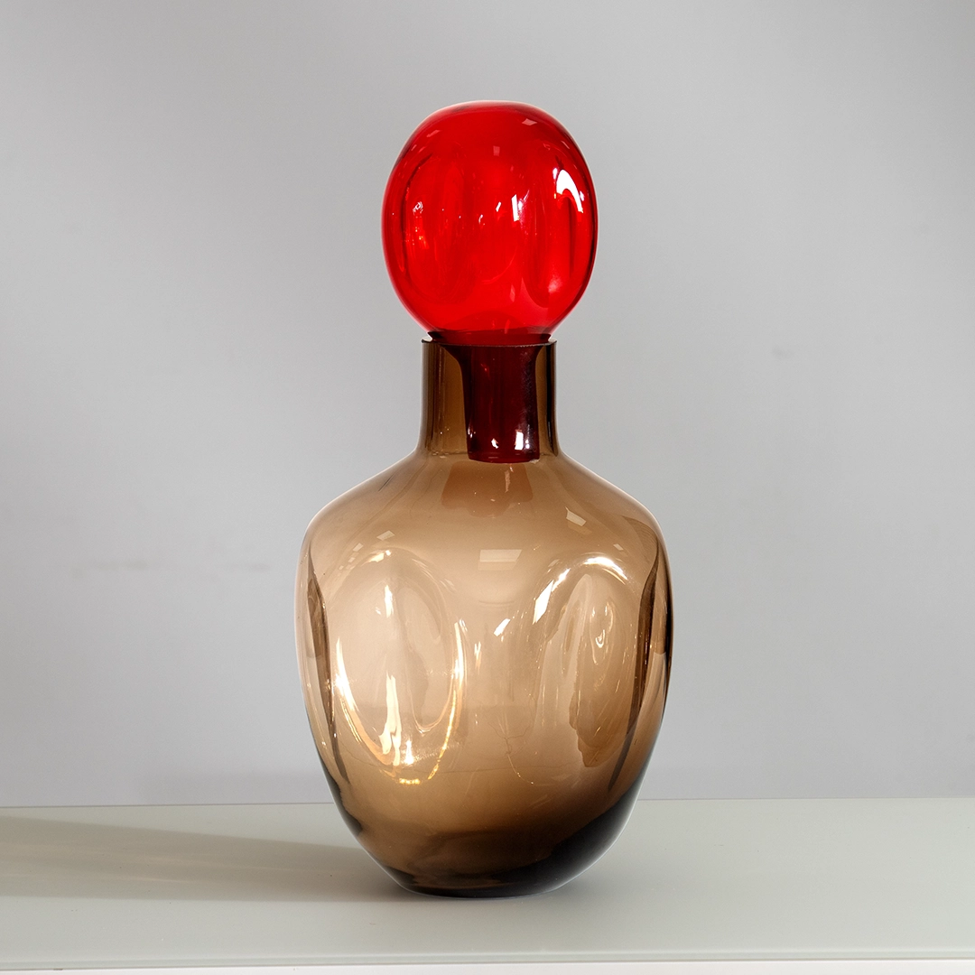 Lemont Glass de canter Jar multicolor -21.5×21.5x43cm